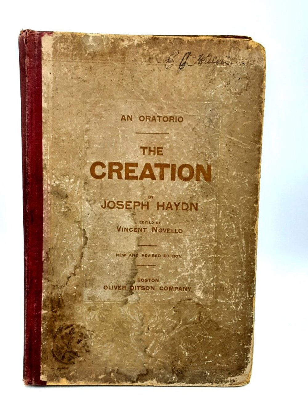 The Creation an Oratorio ANTIQUE - JOSEPH HAYDN - HB Novello Ed. Vocal & Piano